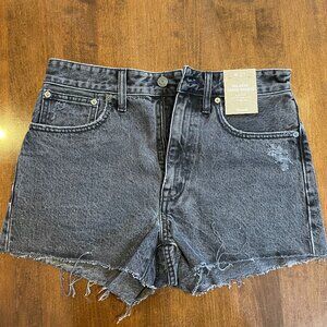 NWT Madewell Women's Relaxed Denim Shorts - 27 waist